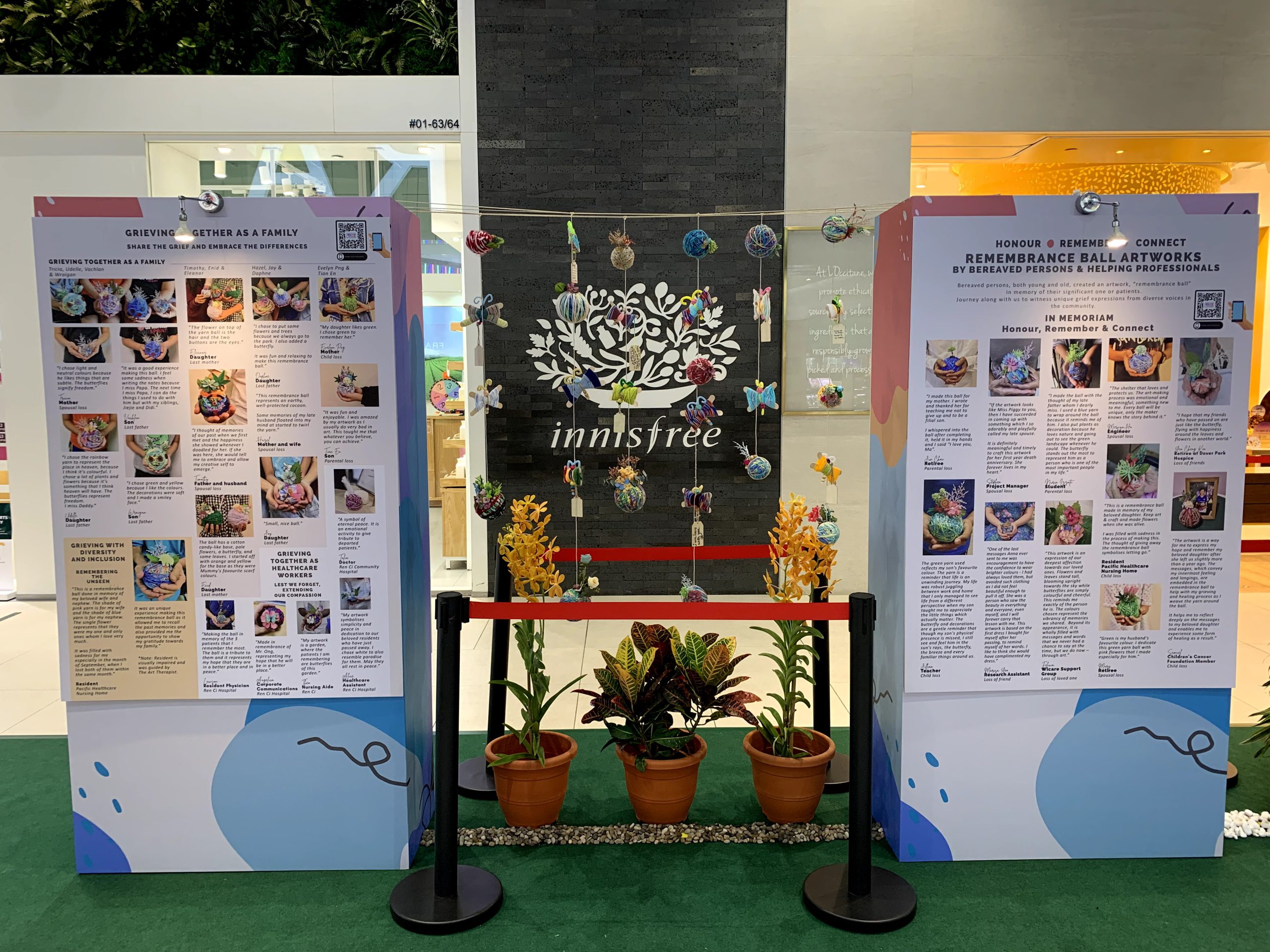 Exhibition text at Tapestries of Grief