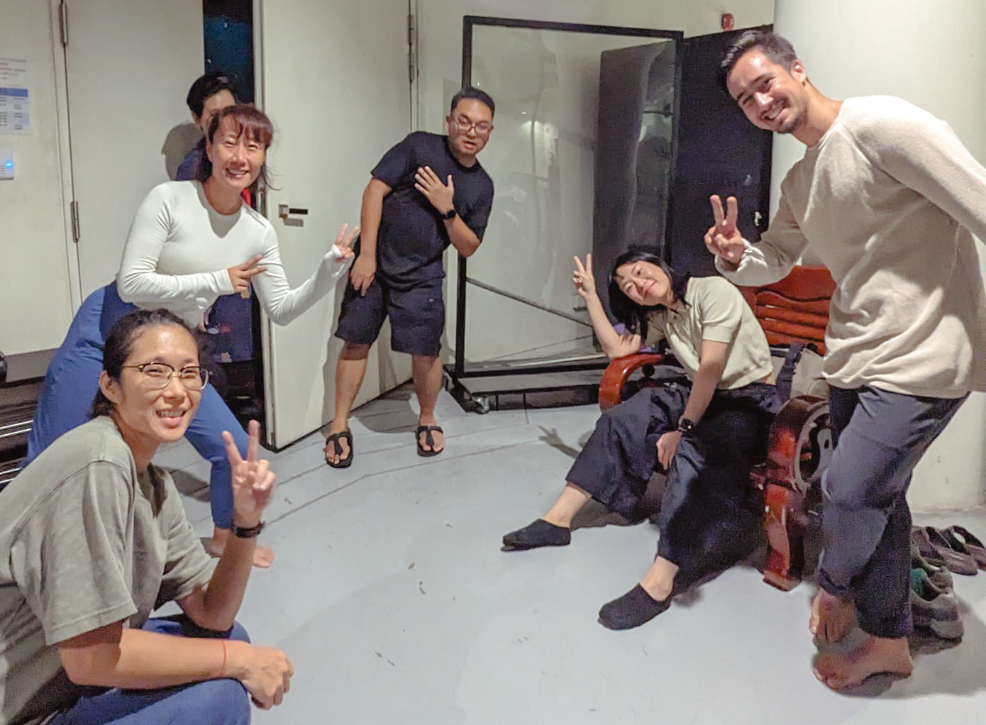 MA Arts Pedagogy and Practice students ready for exploration and play