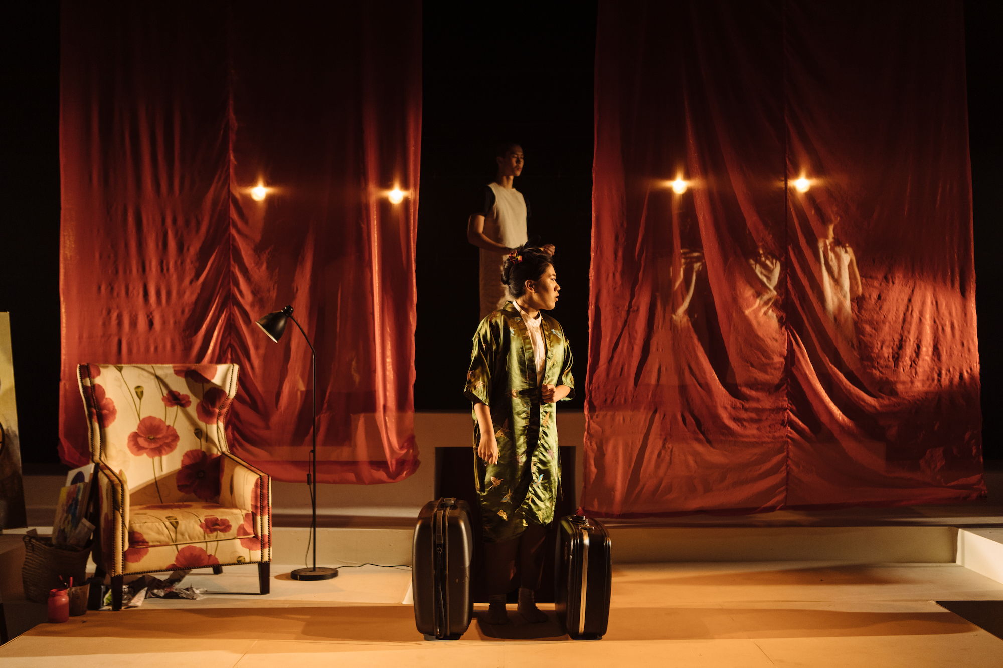 Miso in Yukio Mishima’s Five Modern Noh Plays (dir. Elizabeth de Roza) in 2018.