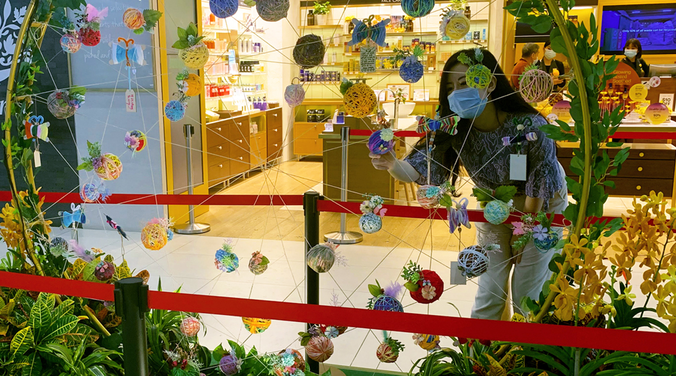 Jolene Chiang looks at the centrepiece installation for Tapestries of Grief.